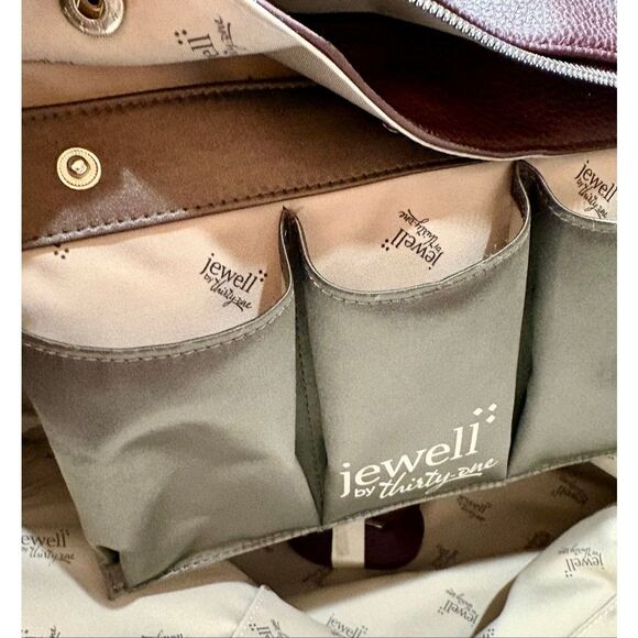 JEWEL by THIRTY-ONE - Like New "Fashion Editor" Jumbo Laptop Tote in Merlot - Picture 10 of 14